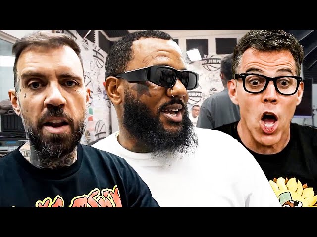 Steve-O & The Game Help Shut Down The Old No Jumper Office