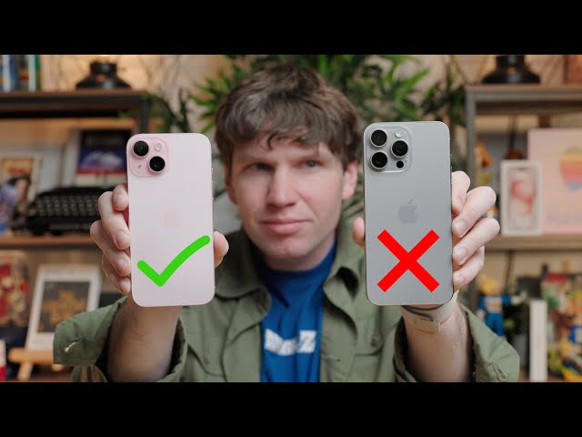 iPhone 15 vs iPhone 15 Pro - THE TRUTH!