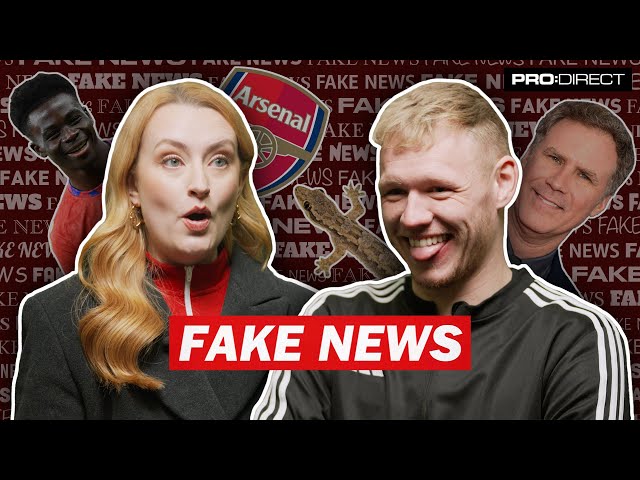 AARON RAMSDALE IS THE 👑 OF SH*THOUSERY | Fake News
