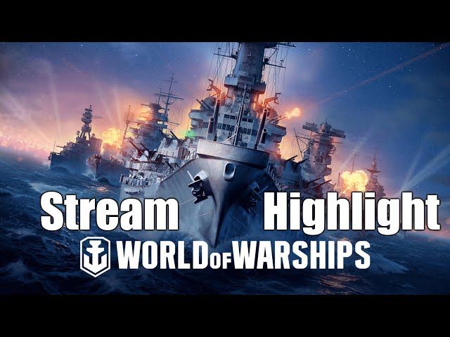 Der Landaffe sticht in See - World of Warships Highlight Video