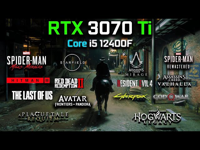i5 12400F + RTX 3070 Ti | Test In 17 Games at 1440p | 2024