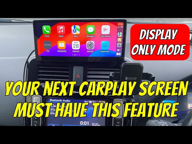Premium 60fps CarPlay / Android Auto Display. CarpodGo T3 Pro