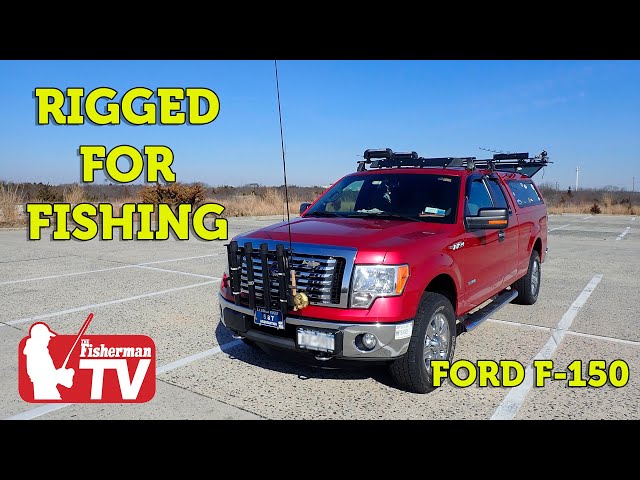 Ford F-150 Rigged for Fishing on the beach.