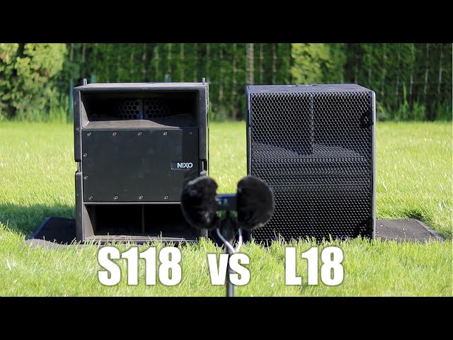 Which NEXO subwoofer sounds better?