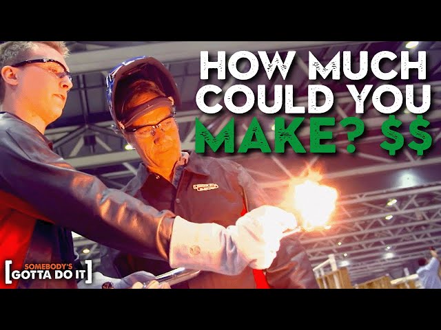 Mike Rowe on How Much Welding and Other SkillsUSA Trades Can Make YOU | Somebody's Gotta Do It