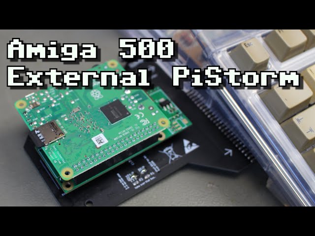 External Amiga 500 PiStorm Accelerator