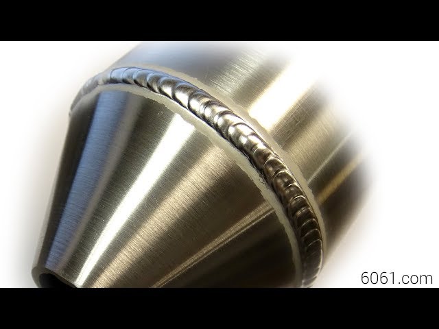 TIG Welding Aluminum Fabrication - Sheet Metal Forming a Cone - 6061