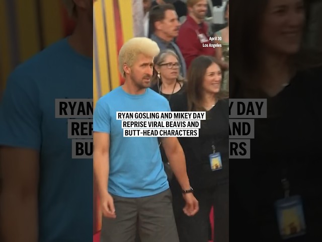 Ryan Gosling and Mikey Day reprise viral Beavis and Butt-Head characters
