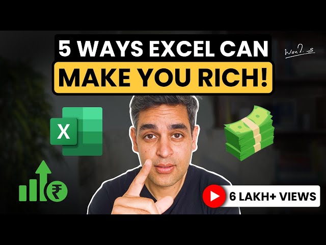 How I MADE MONEY from EXCEL and YOU CAN TOO! | Career Tips 2023 | Ankur Warikoo Hindi