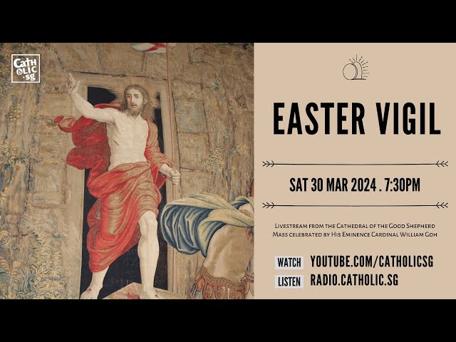 Easter Vigil 2024 – Catholic Mass Today Live Online