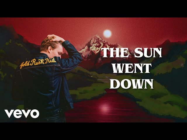 George Ezra - The Sun Went Down (Official Lyric Video)