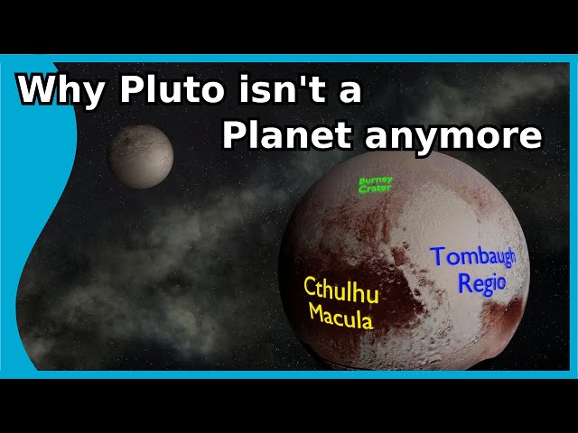Why Pluto isn't a Planet Anymore