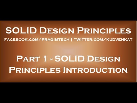 Solid Design Principles
