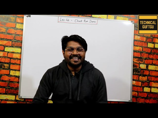 Cloud Run Demo-Hindi/Urdu | Lec-44 | What is Cloud Run | Serverless to Containers | GCP-ACE Videos