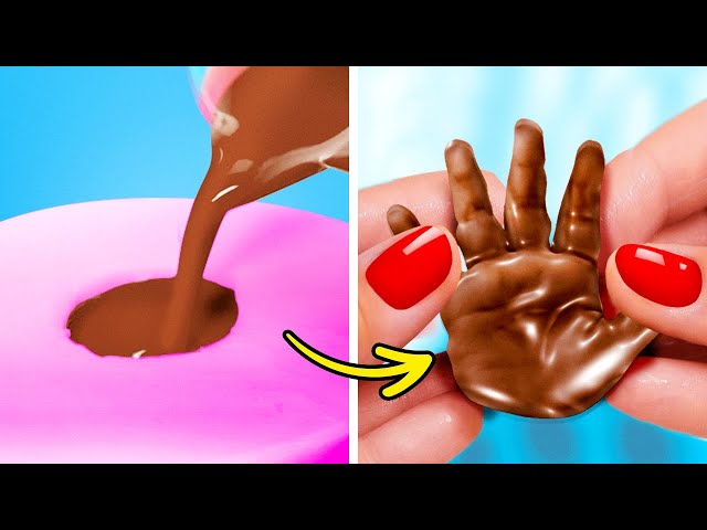 AWESOME SWEET FOOD IDEAS With Chocolate, Ice Cream, Candy And Marshmallow