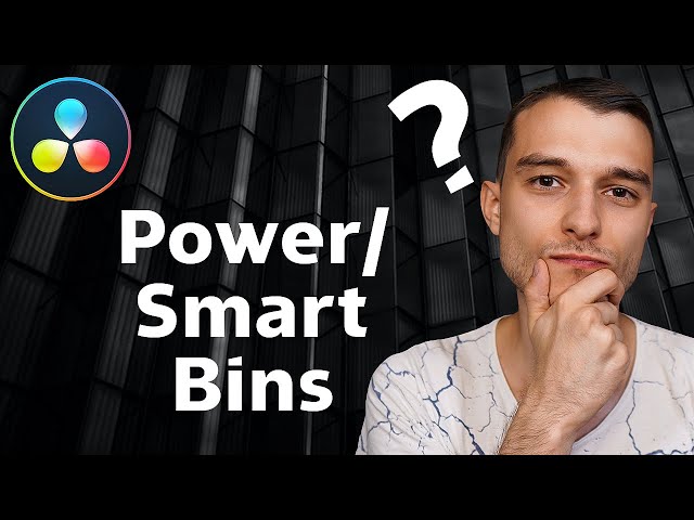 Wo sind die Power Bins & Smart Bins in DaVinci Resolve 18?