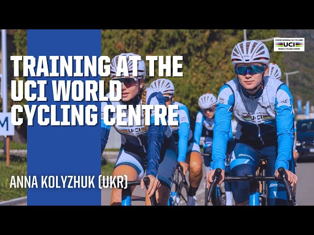Training at the UCI World Cycling Centre | Anna Kolyzhuk (UKR)