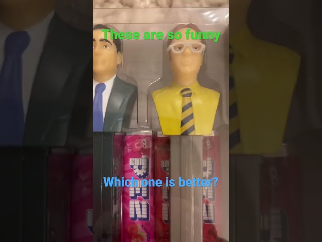 The Office PEZ machines