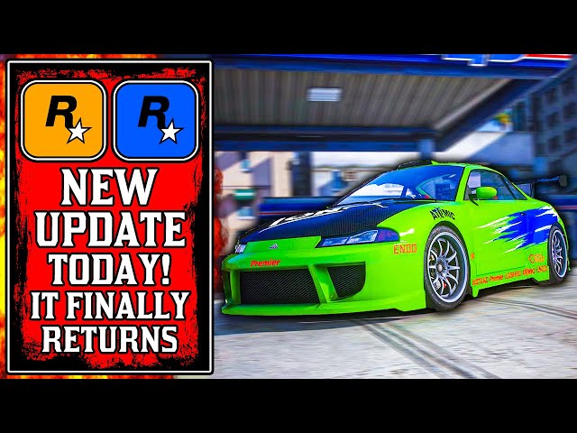It's FINALLY Back! The NEW GTA Online UPDATE Today! (GTA5 New Update)