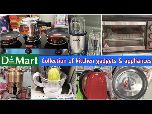 Dmart tour, latest collection of kitchen gadgets & appliances, electric & stainles steel, affordable