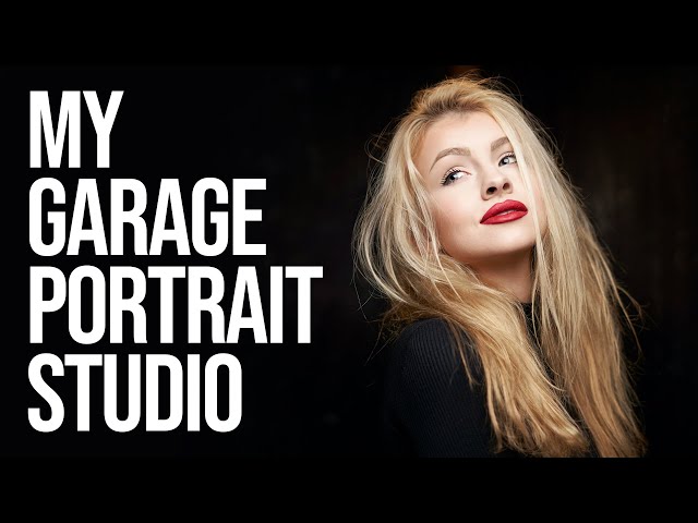 A Tour of my Garage Portrait Studio
