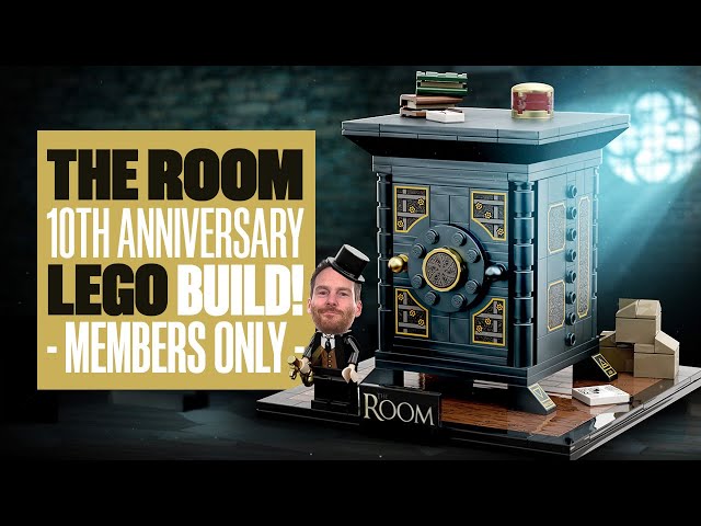 The Room 10th Anniversary Lego Build & Unboxing! - MEMBERS ONLY