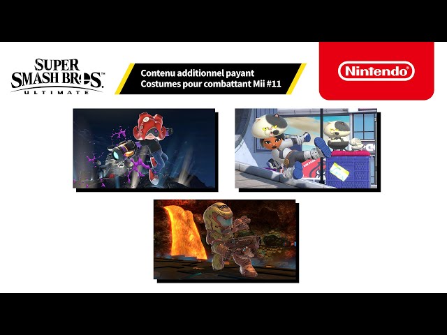 Super Smash Bros. Ultimate – Costumes pour combattant Mii #11 (Nintendo Switch)