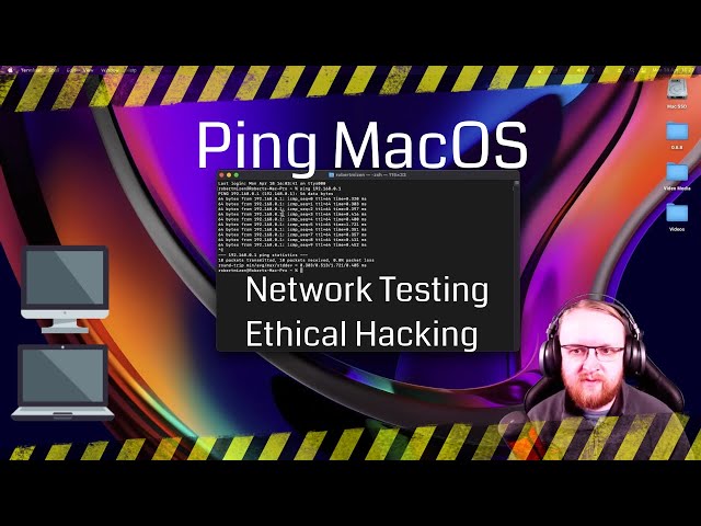 How To PING a Network on a Mac
