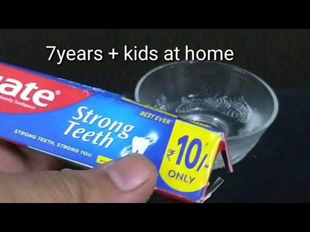 Easy Science Experiment at Home For Kids