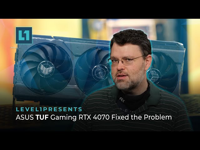 ASUS TUF Gaming RTX 4070 FIXED the Problem!