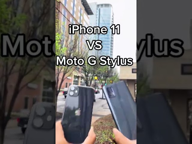 iPhone 11 vs Moto G Stylus 2021 camera test.               #android #cameratest #cameracheck #iphone