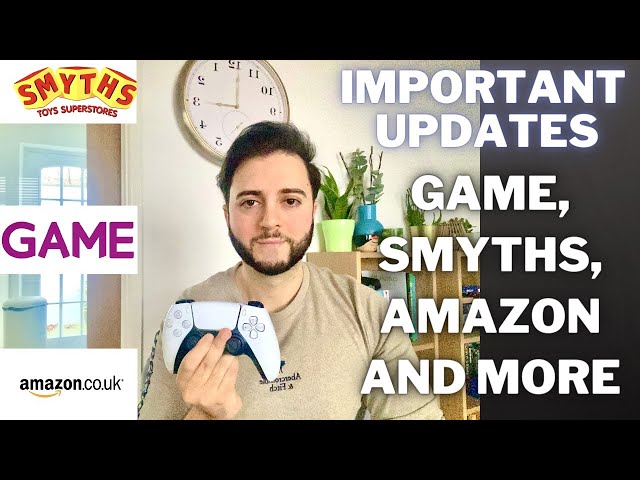 PS5 Restock | Important Updates for Game, Smyths, Amazon and More
