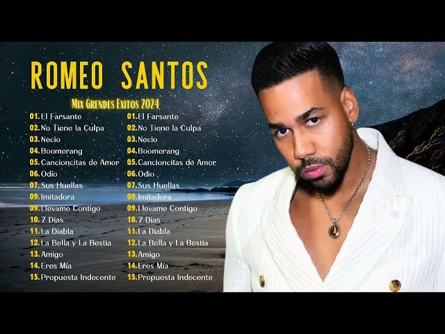 Romeo Santos || Antología Romántica || Sus Mejores Interpretaciones de Bachata #romeosantos