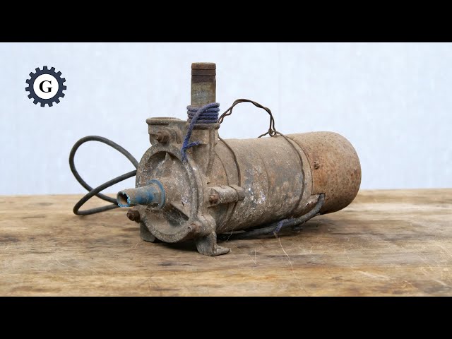 Rusty Soviet Water Pump Restoration