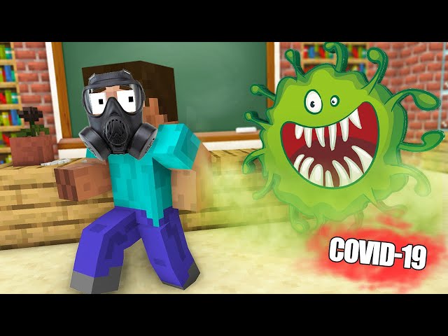 MONSTER SCHOOL WILL LOCKDOWN COVID-19! - Minecraft Animation