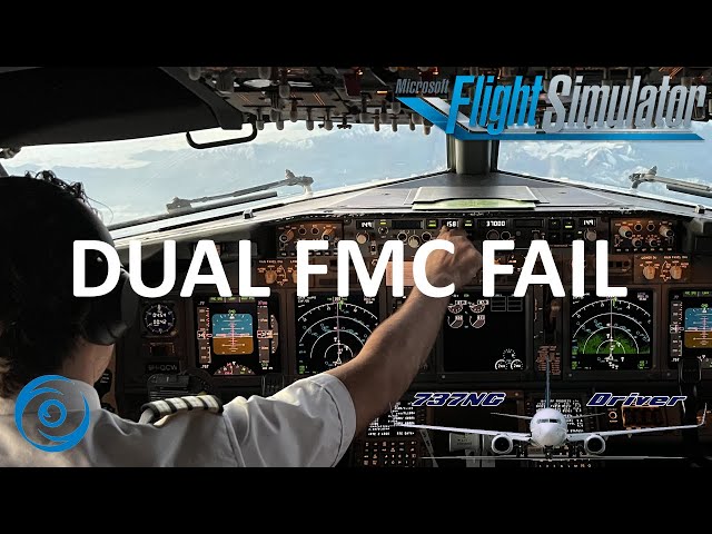 PMDG 737-700 for MSFS - Failures: Dual FMC Failure (on VATSIM)