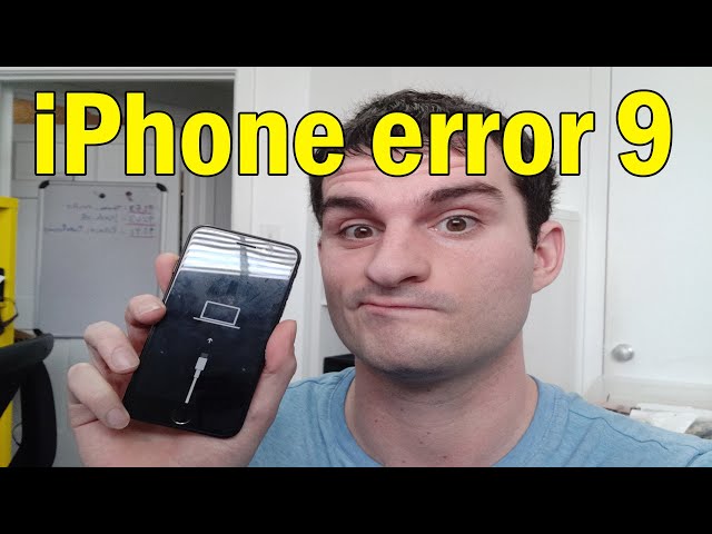 iPhone Can Not Restore Error 9 , 4005 , 4013 or 4014