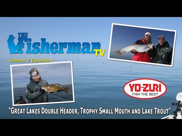 Great Lakes Double Header Trophy Small Mouth and Lake Trout
