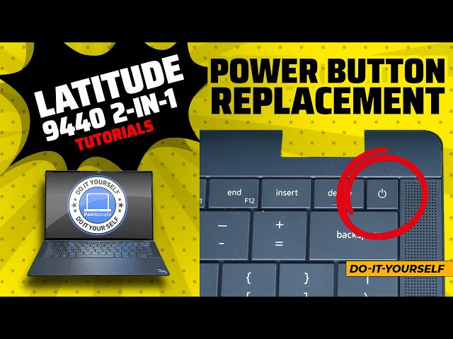How To Replace Your Power Button Fingerprint Reader | Dell Latitude 9440 2-In-1