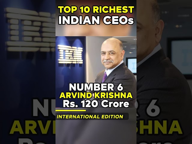 Richest Indian CEOs (International Edition) #shorts