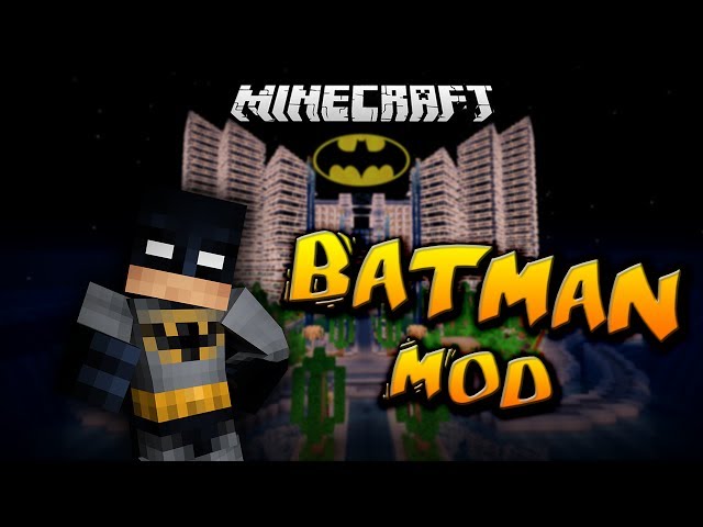 STAŃ SIĘ SUPERBOHATEREM W Minecraft ! - Batman Mod