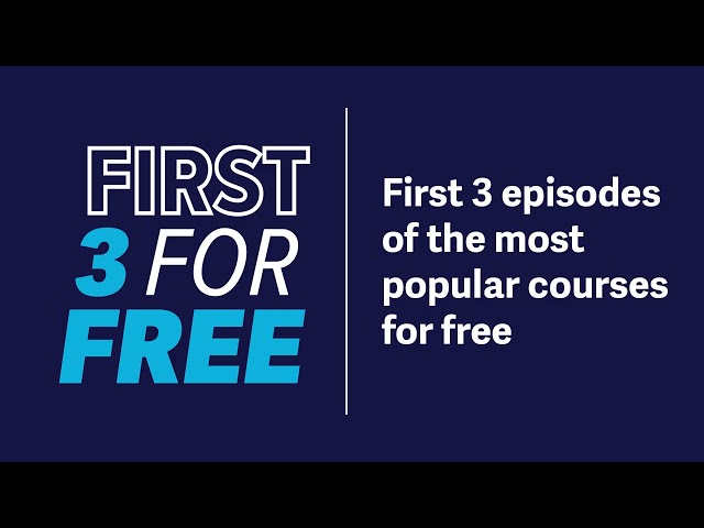 First 3 For Free - Intro