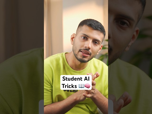 Student AI tricks 🤫📚