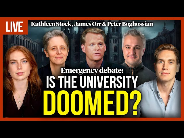 Emergency debate: Is the university doomed?