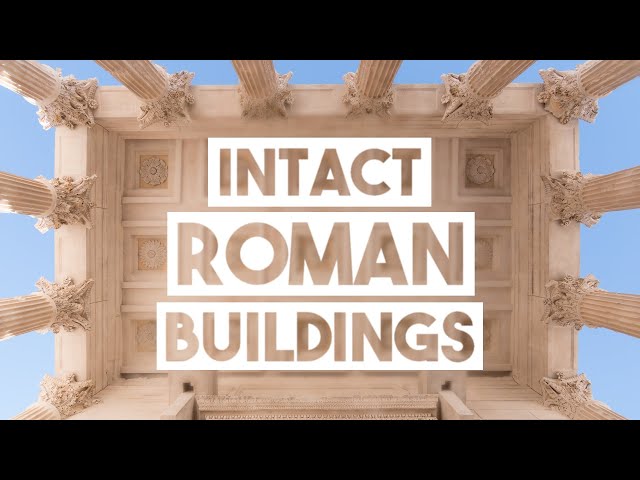5 Incredibly Well Preserved Roman Buildings