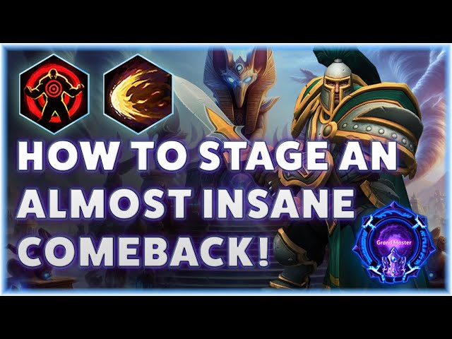 Varian Taunt - HOW TO STAGE AN ALMOST INSANE COMEBACK! - Grandmaster Storm League