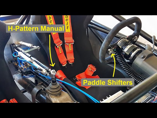 Converting a Manual Transmission to Paddle Shift (Automated Manual) - E55 ASL Part 19