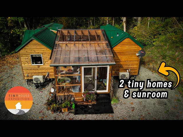 2 Tiny Homes Connected w/ Sunroom! Retiree's dream home to manage MS