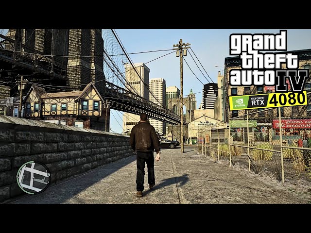 Grand Theft Auto 4 Remastered  - Immersive NY Mod PC RTX 4080 4K Ultra Gameplay | Realistic Mod