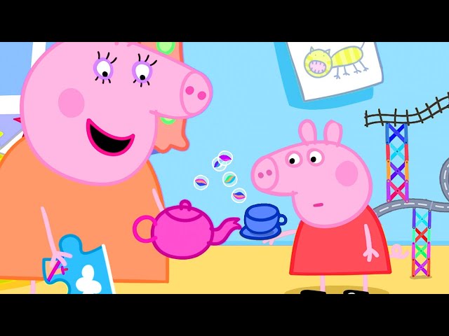 Let's Play Marble Run with Peppa Pig